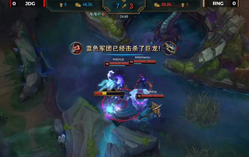 G2力克RNG，Kanavi完成帽子戏法的简单介绍