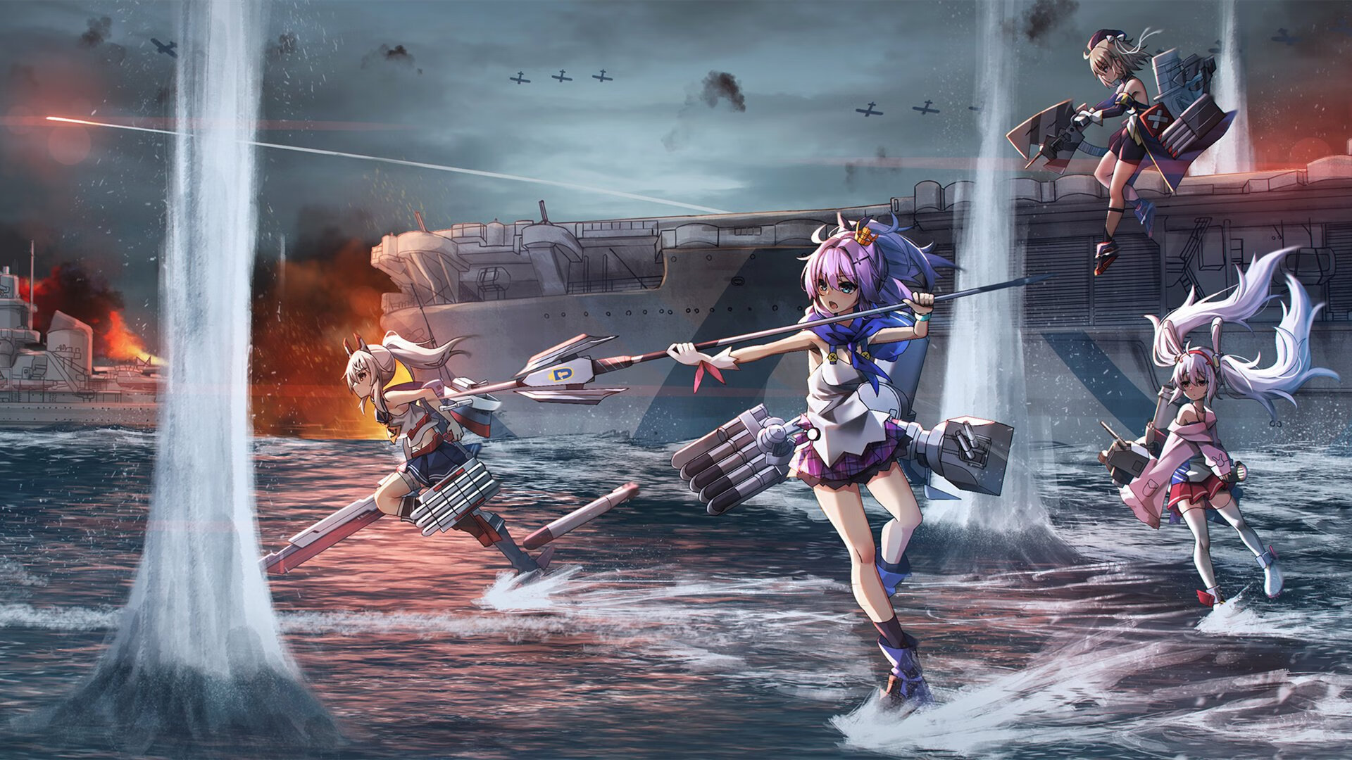 柏林战车与羽毛球天空，一首夏日交响的双重奏